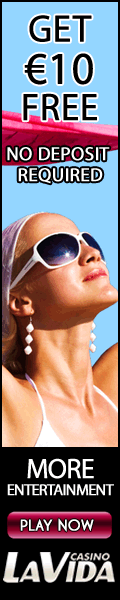 Get $10.00 Free to Play at Casino La Vida - No Deposit Required