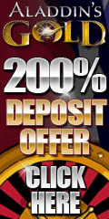 Aladdins Gold is an RTG Casino that accepts players from the USA