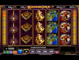 Kashmir Gold Slot from Euro Games