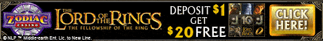 Deposit $1.00 and Get $20.00 Free at Zodiac Casino