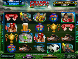 Football Frenzy Main Screen