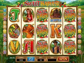 Sweet Harvest Slot Main Screen