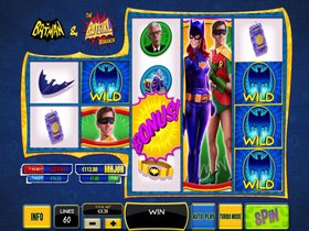 Batman and Bat Girl Bonanza Main Screen