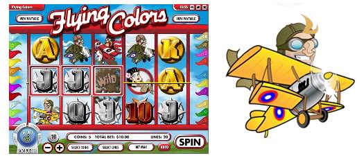 Flying Colours is a Rival Gaming Slot