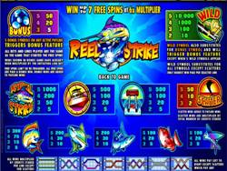 Reel Strike Pay Screen